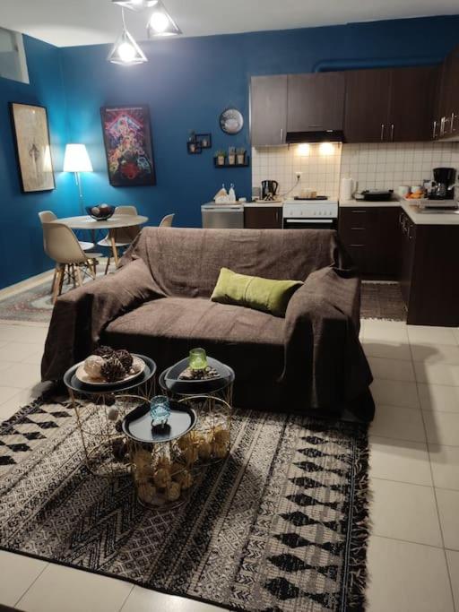 Modern Apartment Near Airport, Port & Beach Nea Alikarnassos Bagian luar foto